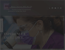 Tablet Screenshot of mjfournier.com
